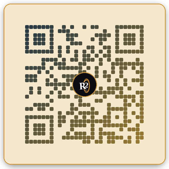 QR код Telegram-бота проекта R2PORTAL