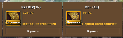 R2+ в премиум магазине